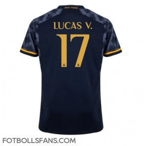 Real Madrid Lucas Vazquez #17 Replika Bortatröja 2023-24 Kortärmad